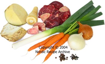 Bouillon ingredients