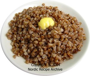 Buckwheat porridge with butter