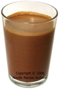 Chilled cocoa