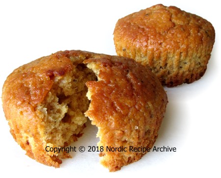 Cardamom muffins