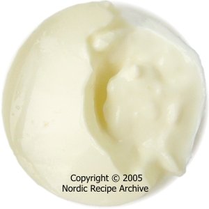 Finnish curd cream