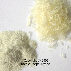 Agar-agar powder and flakes