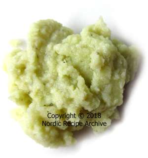 Wasabi paste from true wasabi