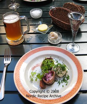 Danish herring frokost