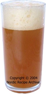 Homemade Christmas beer