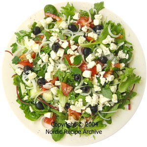 Greek country salad