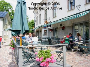 Summer patio