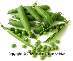 Sweet green peas