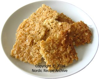 Oat tosca squares