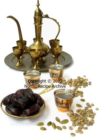 Arabic coffee setting