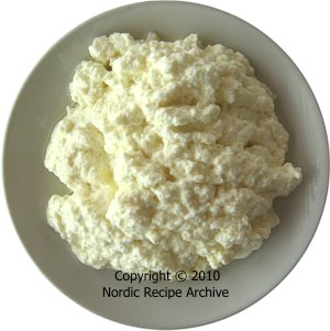 Homemade ricotta
