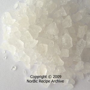 Coarse sea salt