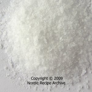 Fine sea salt