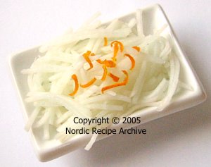 Daikon salad