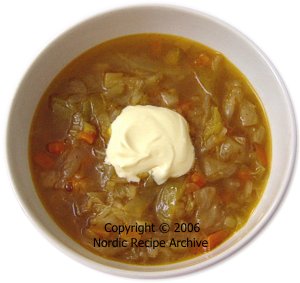 Russian cabbage soup