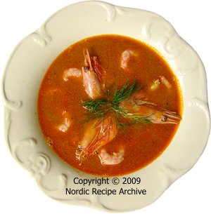 Shrimp soup
