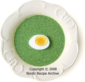 Spinach soup
