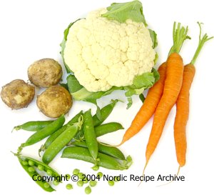 Ingredients for summer soup