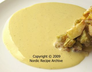 Vanilla sauce