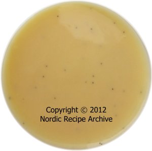 Vanilla sauce